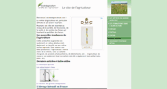 Desktop Screenshot of ecoledagriculture.com